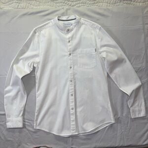 Topman White Casual Button Down Shirt